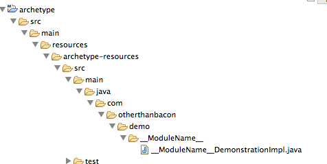 Parameter in folder tree